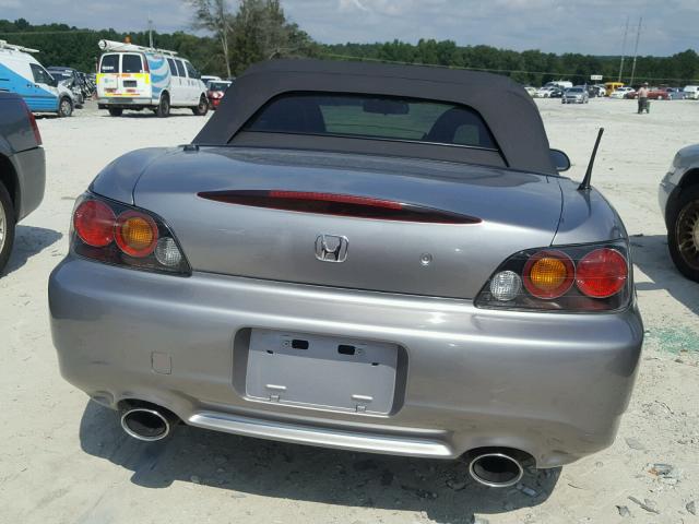 JHMAP21465S006571 - 2005 HONDA S2000 SILVER photo 6