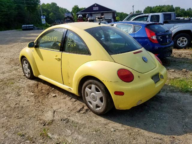 3VWCK21C11M448478 - 2001 VOLKSWAGEN NEW BEETLE GRAY photo 3