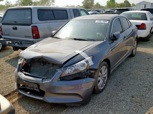 1HGCP2F87CA187464 - 2012 HONDA ACCORD EXL GRAY photo 2