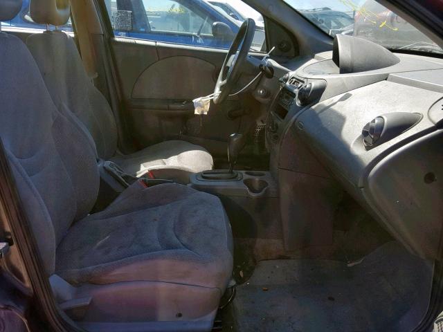 1G8AG52F15Z131000 - 2005 SATURN ION LEVEL RED photo 5
