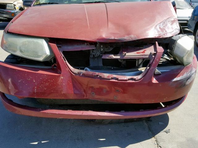 1G8AG52F15Z131000 - 2005 SATURN ION LEVEL RED photo 7