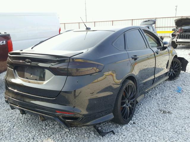 3FA6P0K90DR119339 - 2013 FORD FUSION TIT BLACK photo 4