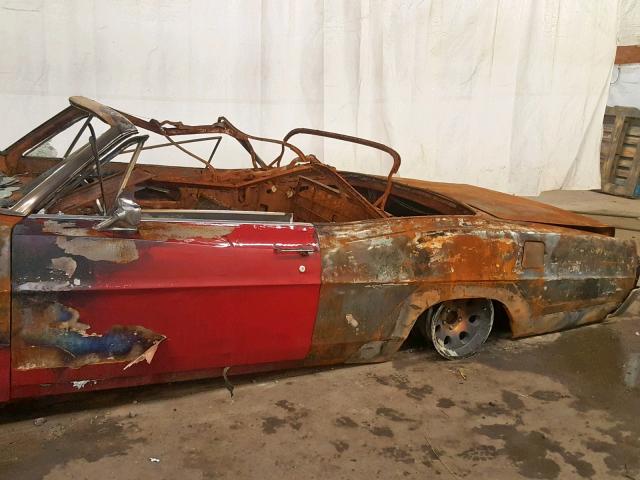 7G57H259587 - 1967 FORD GALAXIE500 RED photo 10