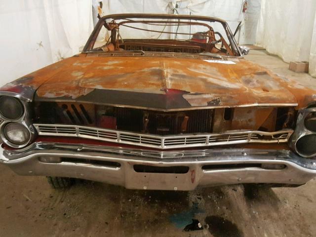 7G57H259587 - 1967 FORD GALAXIE500 RED photo 9