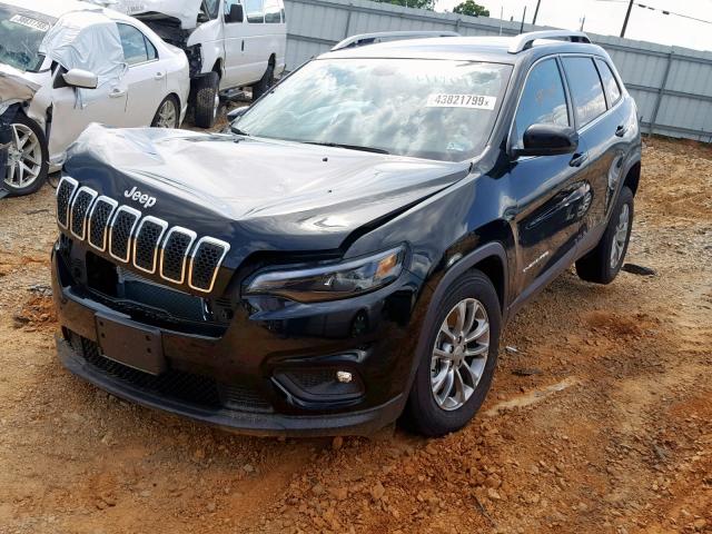 1C4PJMLB7KD423766 - 2019 JEEP CHEROKEE L BLACK photo 2