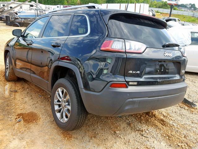 1C4PJMLB7KD423766 - 2019 JEEP CHEROKEE L BLACK photo 3