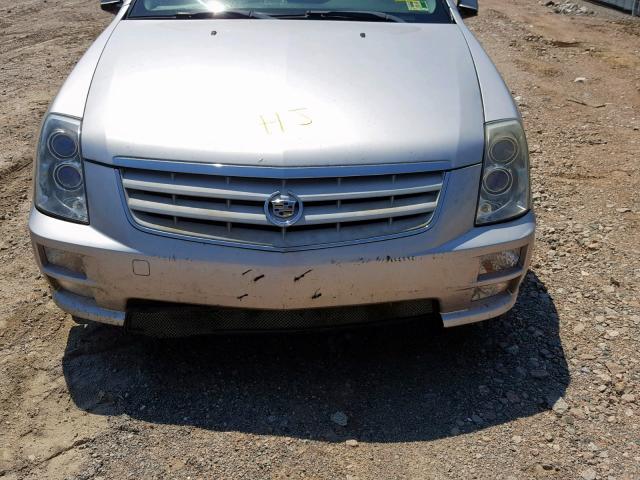 1G6DW677760207910 - 2006 CADILLAC STS SILVER photo 7