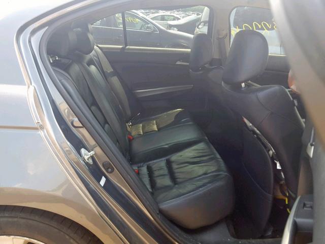 1HGCP26868A087072 - 2008 HONDA ACCORD EXL GRAY photo 6