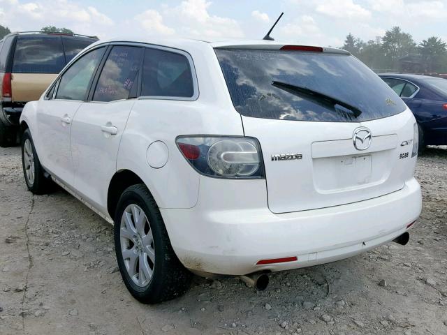 JM3ER293770155960 - 2007 MAZDA CX-7 WHITE photo 3