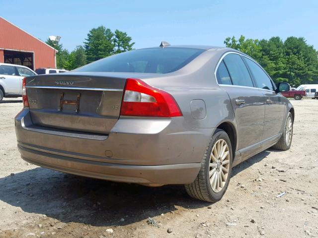 YV1AS982571020865 - 2007 VOLVO S80 3.2 GRAY photo 4