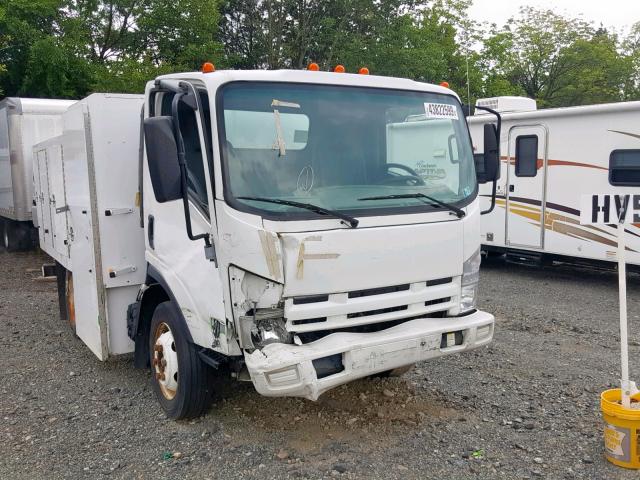 54DC4W1C6CS804496 - 2012 ISUZU NPR HD WHITE photo 1