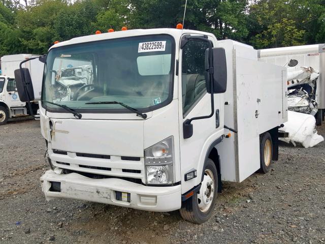 54DC4W1C6CS804496 - 2012 ISUZU NPR HD WHITE photo 2