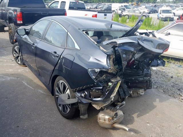 19XFC1F74GE010513 - 2016 HONDA CIVIC EXL 蓝色 照片 3