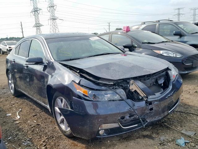 19UUA8F5XDA003974 - 2013 ACURA TL TECH GRAY photo 1