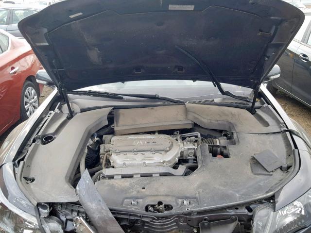 19UUA8F5XDA003974 - 2013 ACURA TL TECH GRAY photo 7