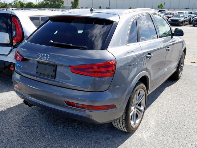 WA1FFCFS3FR000656 - 2015 AUDI Q3 PRESTIG GRAY photo 4