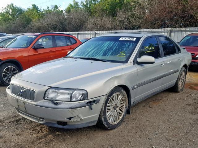 YV1TS94D411197799 - 2001 VOLVO S80 BEIGE photo 2