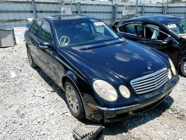 WDBUF65J14A445639 - 2004 MERCEDES-BENZ E 320 BLACK photo 1