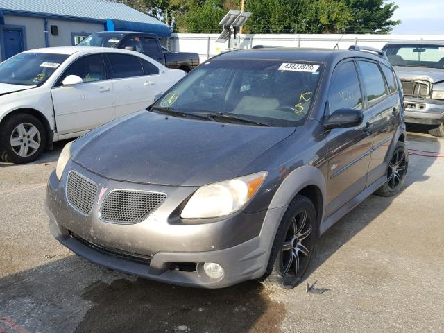 5Y2SL65807Z423801 - 2007 PONTIAC VIBE GRAY photo 2