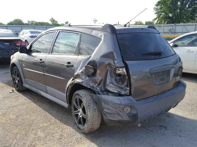 5Y2SL65807Z423801 - 2007 PONTIAC VIBE GRAY photo 3