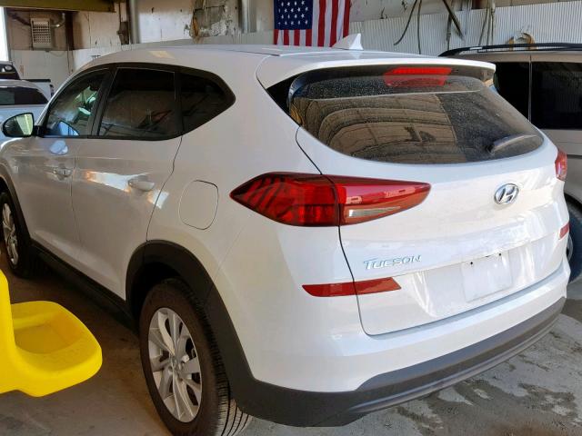 KM8J23A49KU889602 - 2019 HYUNDAI TUCSON SE WHITE photo 3