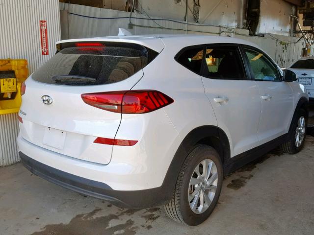 KM8J23A49KU889602 - 2019 HYUNDAI TUCSON SE WHITE photo 4