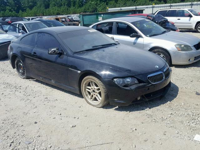 WBAEH13456CR51088 - 2006 BMW 650 I BLACK photo 1