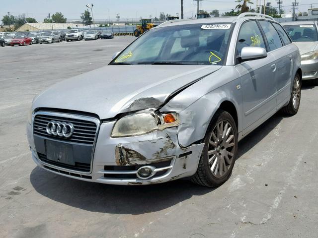 WAUDF78E06A022654 - 2006 AUDI A4 2.0T QU SILVER photo 2