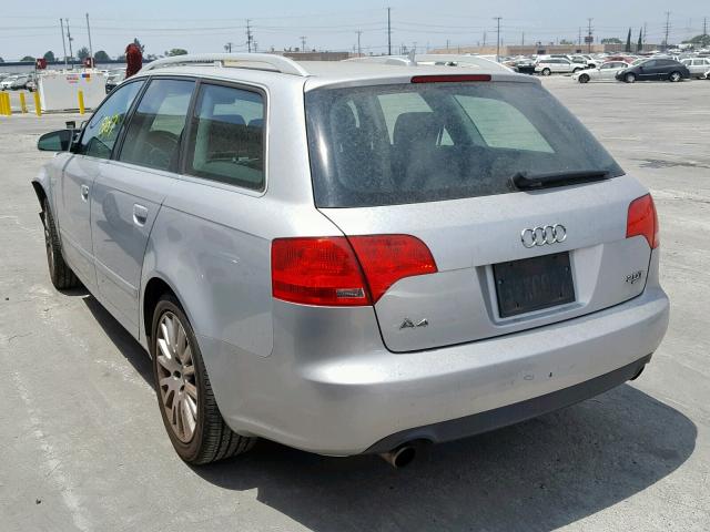 WAUDF78E06A022654 - 2006 AUDI A4 2.0T QU SILVER photo 3