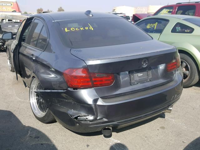 WBA3C1C57CF433167 - 2012 BMW 328 I SULE GRAY photo 3