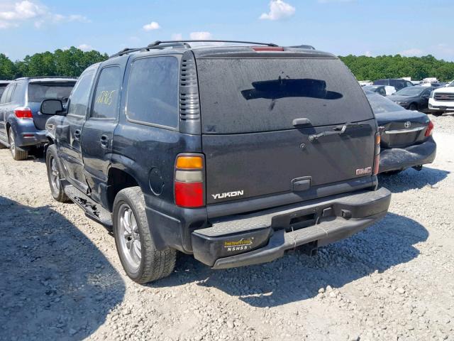 1GKEK63U05J239751 - 2005 GMC YUKON DENA BLACK photo 3