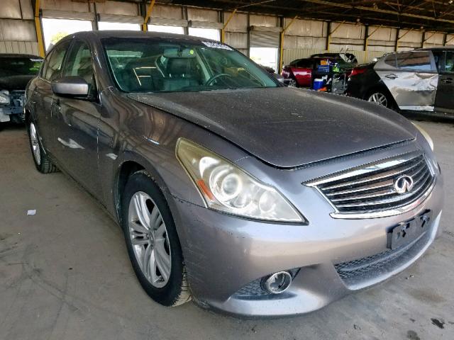 JN1CV6AP8AM400429 - 2010 INFINITI G37 BASE SILVER photo 1