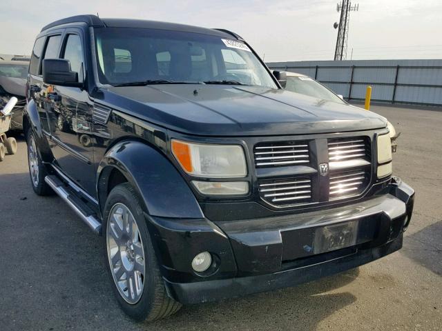 1D8GU586X7W626396 - 2007 DODGE NITRO R/T BLACK photo 1