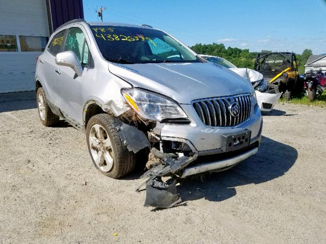 KL4CJESB3FB230189 - 2015 BUICK ENCORE SILVER photo 1