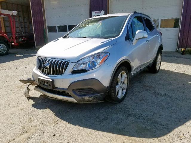 KL4CJESB3FB230189 - 2015 BUICK ENCORE SILVER photo 2