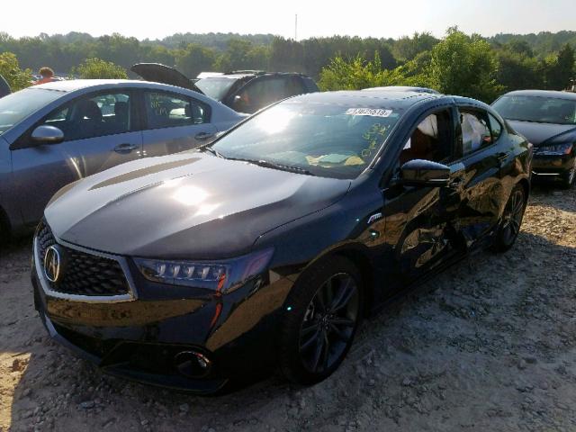 19UUB3F62JA004878 - 2018 ACURA TLX TECH+A BLACK photo 2