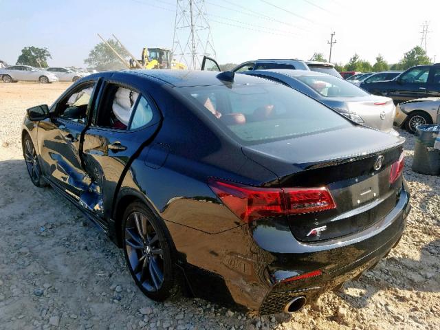 19UUB3F62JA004878 - 2018 ACURA TLX TECH+A BLACK photo 3