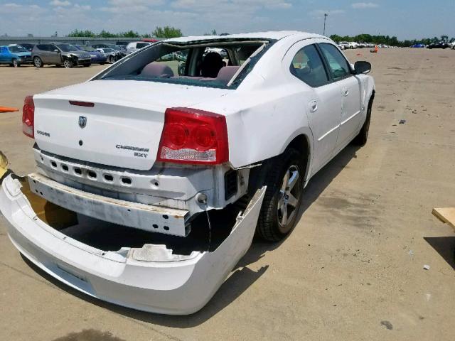 2B3CA3CV5AH298210 - 2010 DODGE CHARGER SX WHITE photo 4