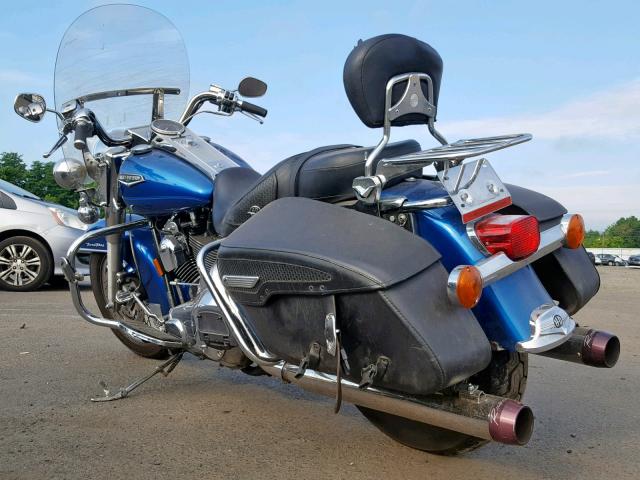 1HD1FRW105Y650302 - 2005 HARLEY-DAVIDSON FLHRCI BLUE photo 3