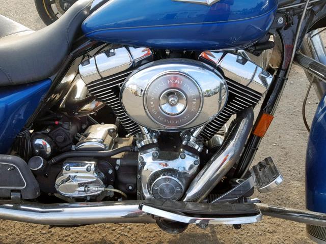 1HD1FRW105Y650302 - 2005 HARLEY-DAVIDSON FLHRCI BLUE photo 7