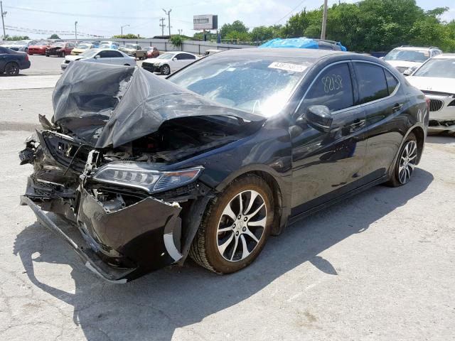 19UUB1F56GA004595 - 2016 ACURA TLX TECH BLACK photo 2