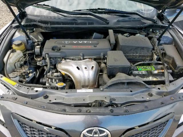 4T1BE46K97U118444 - 2007 TOYOTA CAMRY NEW GRAY photo 7