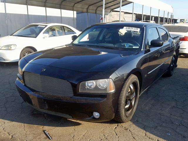 2B3CA3CV1AH243463 - 2010 DODGE CHARGER SX BLACK photo 2