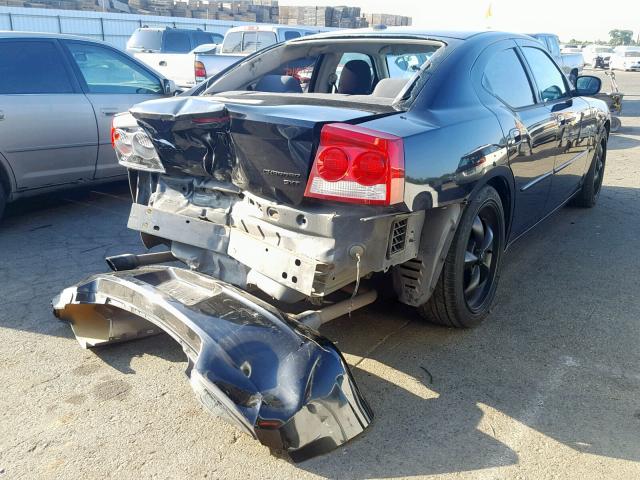 2B3CA3CV1AH243463 - 2010 DODGE CHARGER SX BLACK photo 4