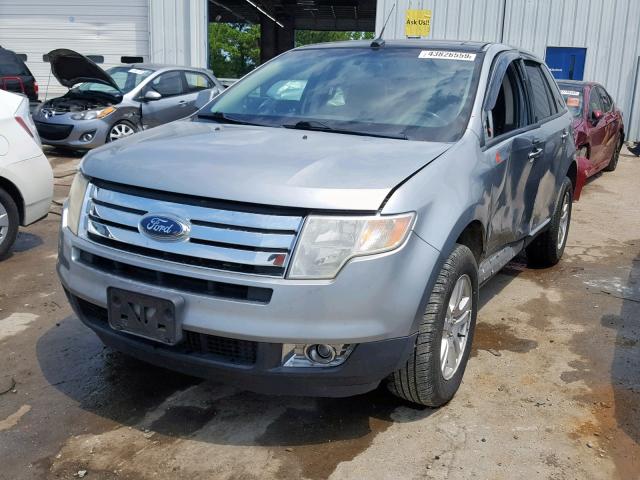 2FMDK38C87BB18698 - 2007 FORD EDGE SEL SILVER photo 2