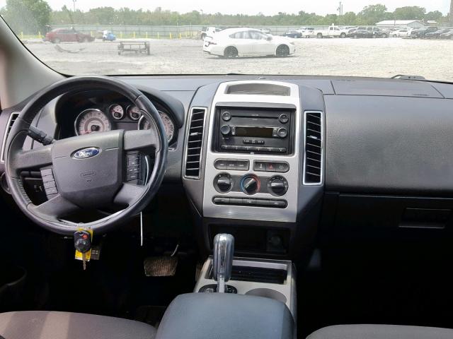 2FMDK38C87BB18698 - 2007 FORD EDGE SEL SILVER photo 9