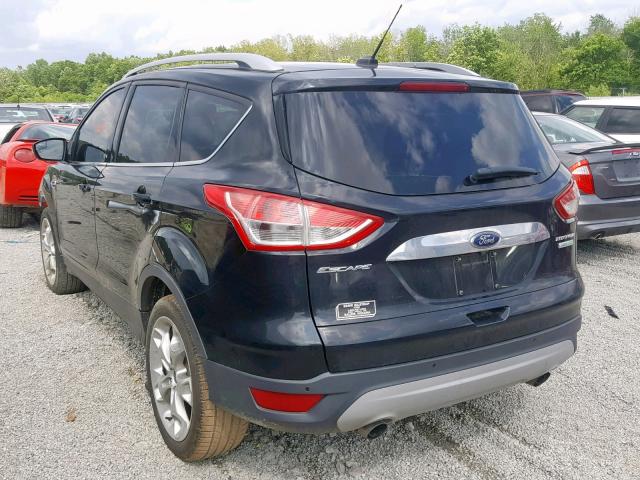 1FMCU0JX7EUA60253 - 2014 FORD ESCAPE TIT BLACK photo 3