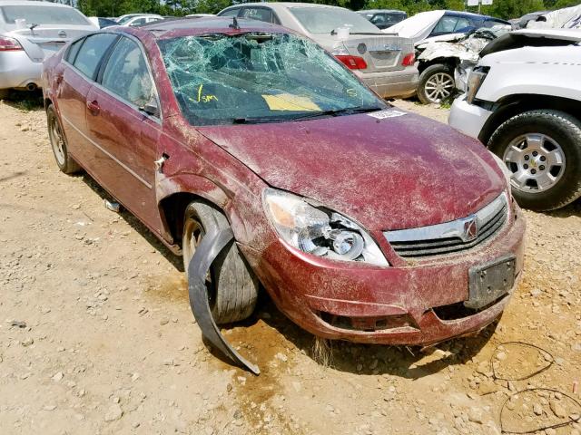 1G8ZS57B68F293590 - 2008 SATURN AURA XE BURGUNDY photo 1