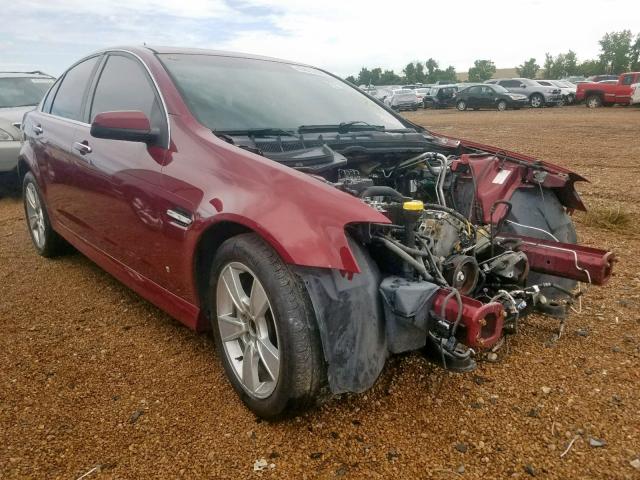 6G2EC57Y19L155679 - 2009 PONTIAC G8 GT MAROON photo 1