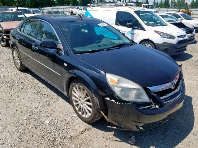 1G8ZV57767F198268 - 2007 SATURN AURA XR BLACK photo 1